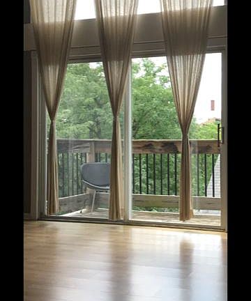Living Room w/ Private Balcony