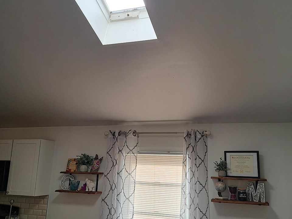 Skylight in living area