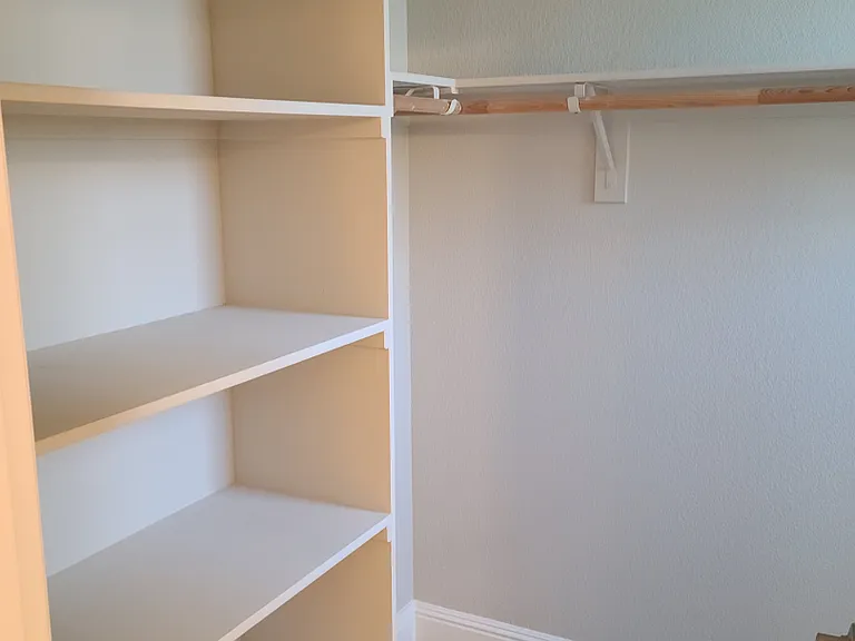 Master closet.