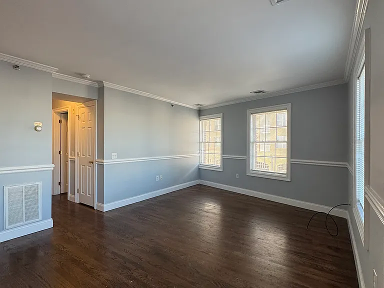 Open living room/kitchen