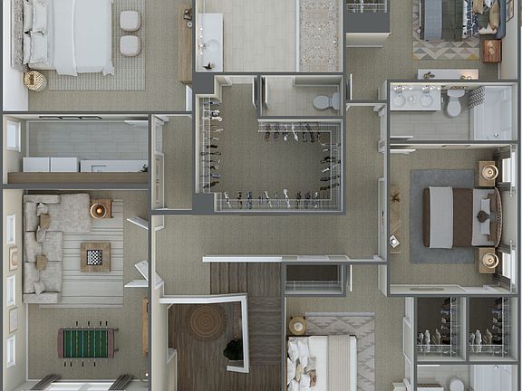 McLean South Shore Plan 3 Floor Plan