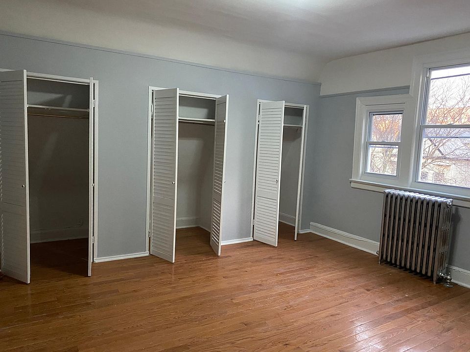 bedroom 1 with 3 big closets