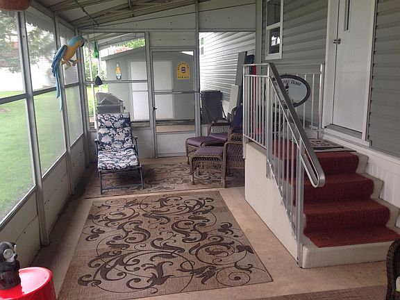 View of screened in patio