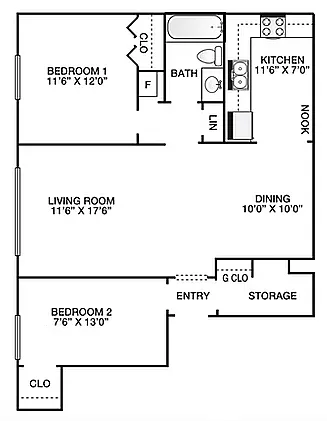 Floor plan Geneva
