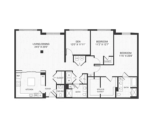 Floor plan B24