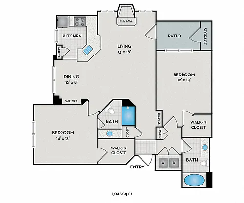 Floor plan Willow