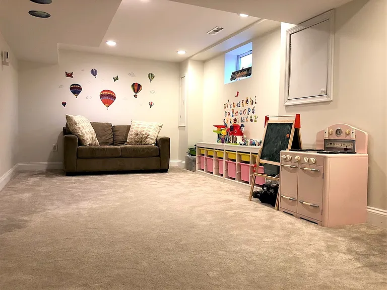 basement playroom