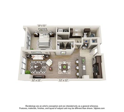 Floor plan A1C