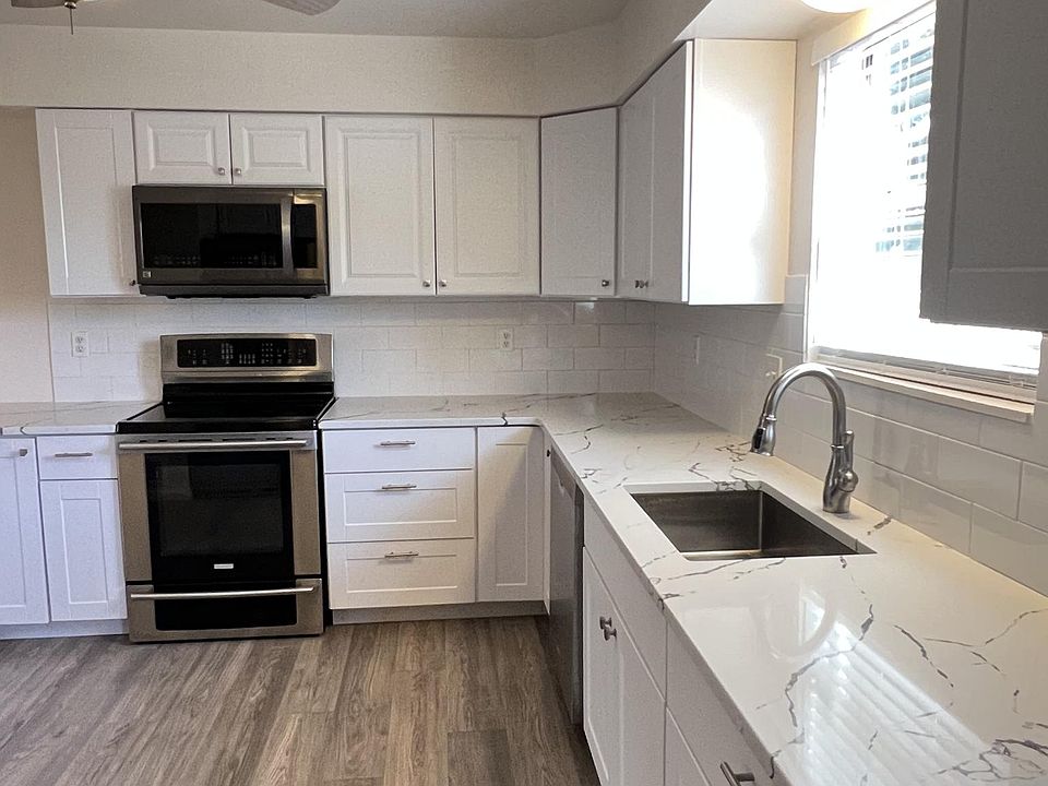 Kitchen from back door