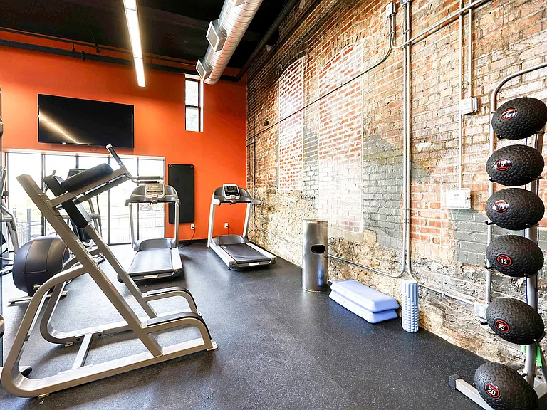 weight machines, kettleballs, treadmills West Hill Apartments KC