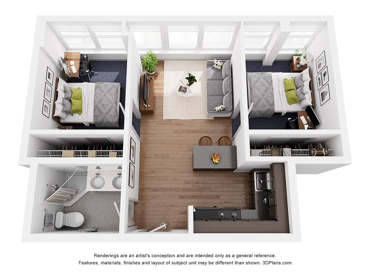 Floor plan B1 Floor Plan