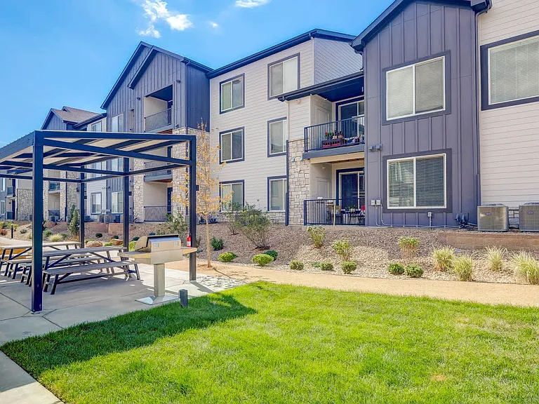 Outdoor Lounge with Grilling Area
