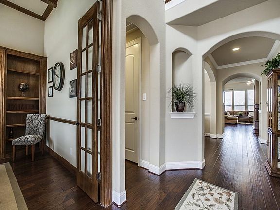 Off the foyer and study is a lovely half bath!