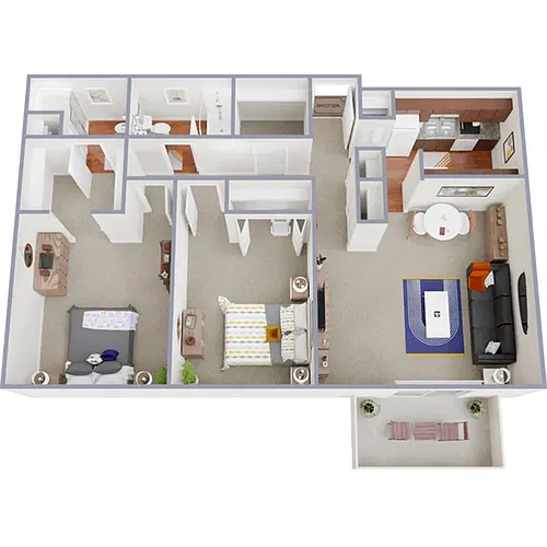 Floor plan B2