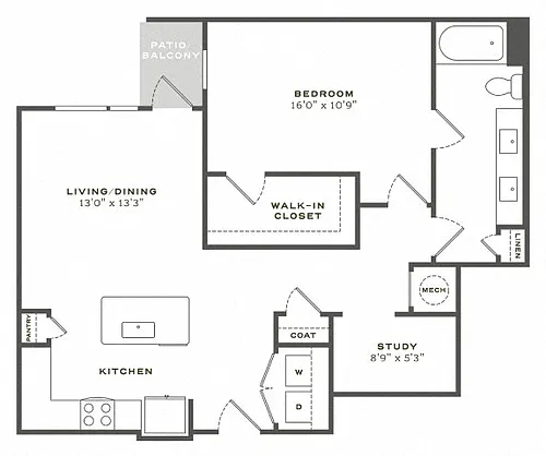 Floor plan A6