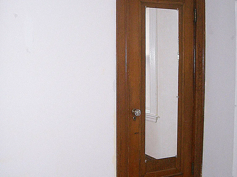 rear bedroom closet door (c side)