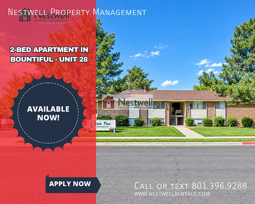 Charming 2-bed apartment in Bountiful waiting for you! — Photo 1