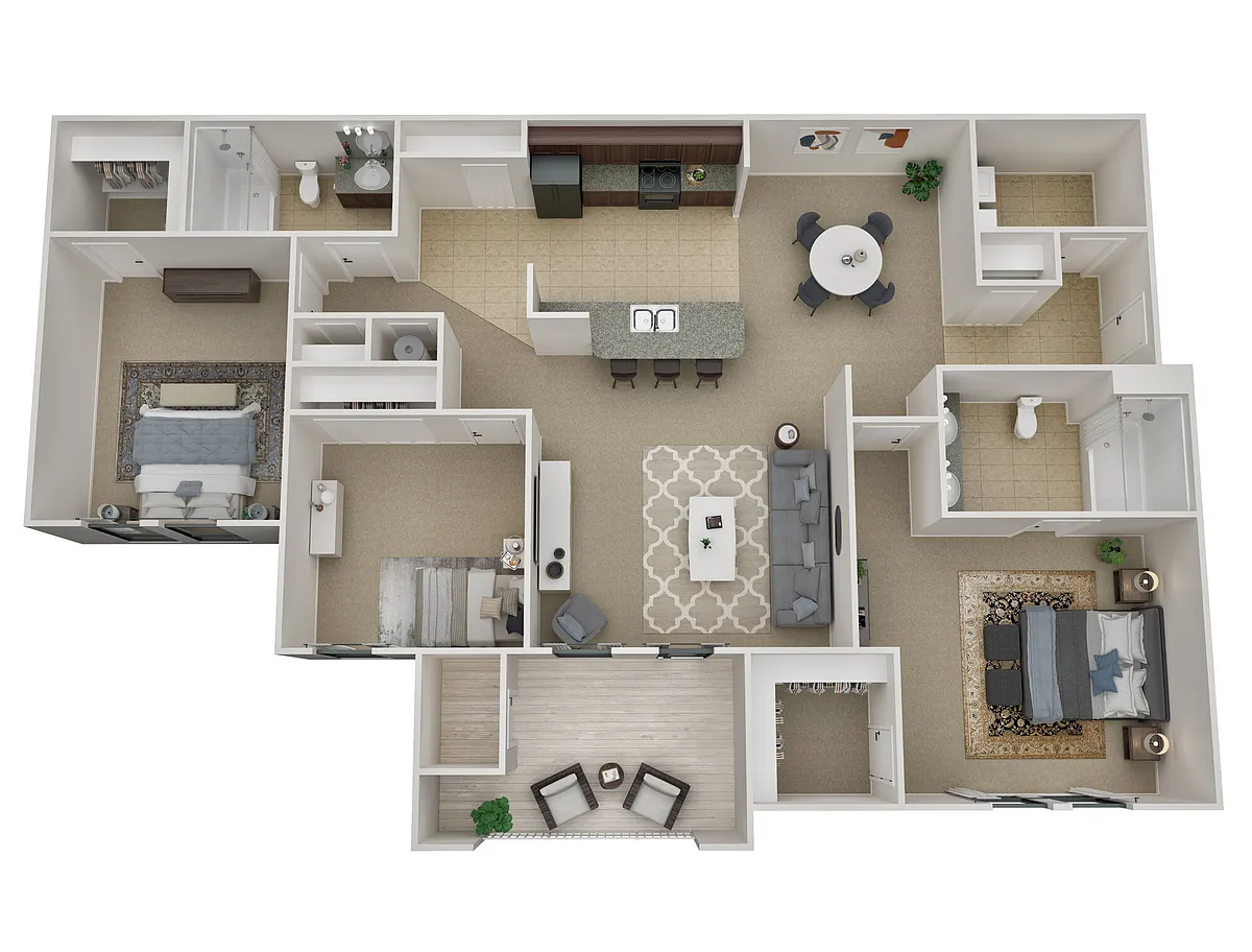 Floor plan C1