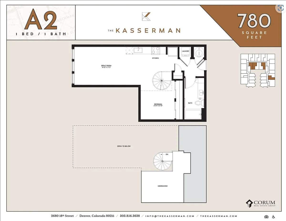 Floor plan a2 mezz