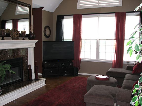 Great room with water view