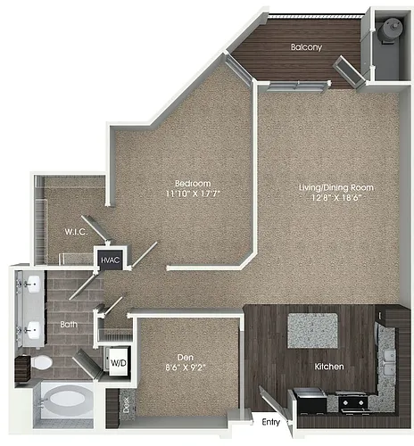 Floor plan A1DP