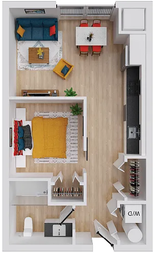 Floor plan Mojo 1