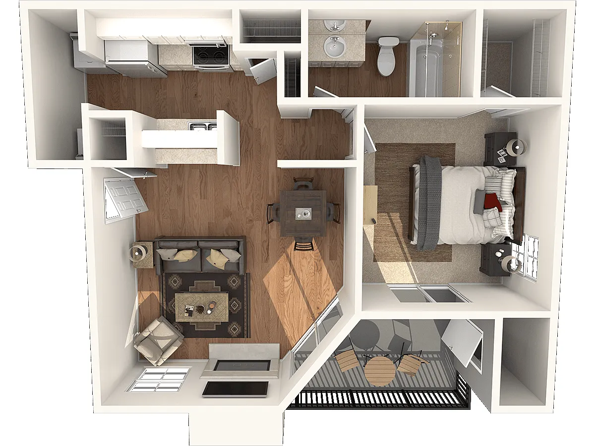 Floor plan Sunflower