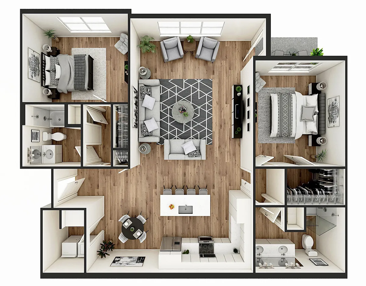 Floor plan Crane