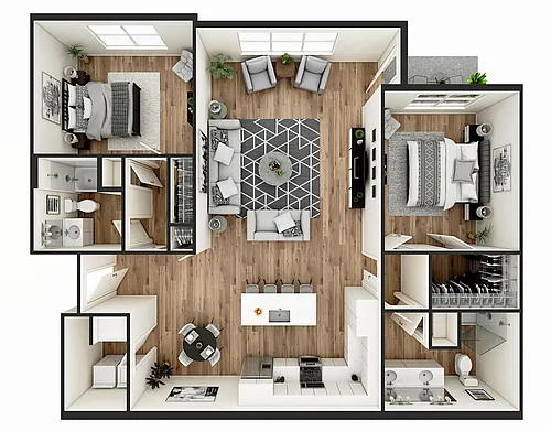 Floor plan Crane