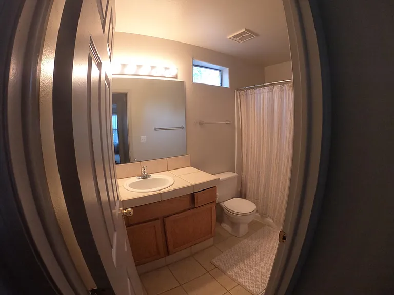 Upstairs bathroom