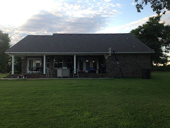 back of house with porch