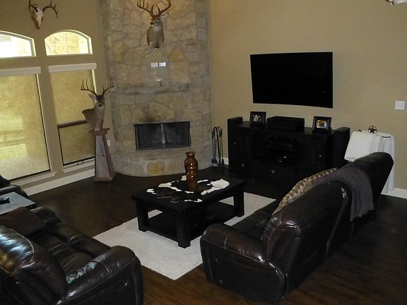 Rock Fireplace