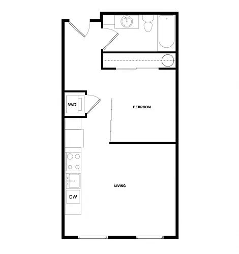 Floor plan 107 Cedar