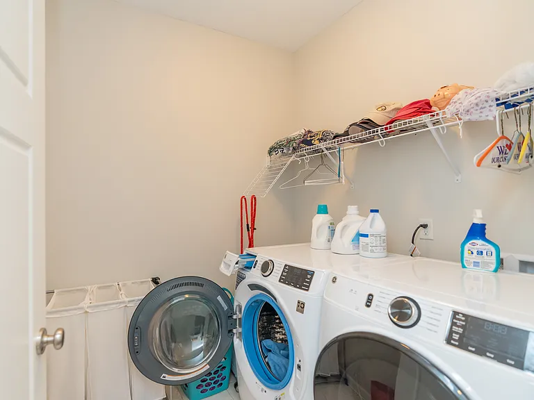Laundry Room with new washer/dryer provided