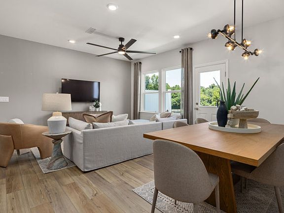 Separate Dining Area - Ideal Open Concelpt Living - Model Representation