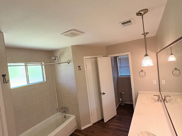 Master Bathroom. Door to water closet.