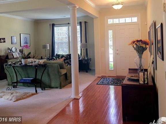 View to front door