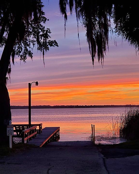 Sunset on Lake Griffin