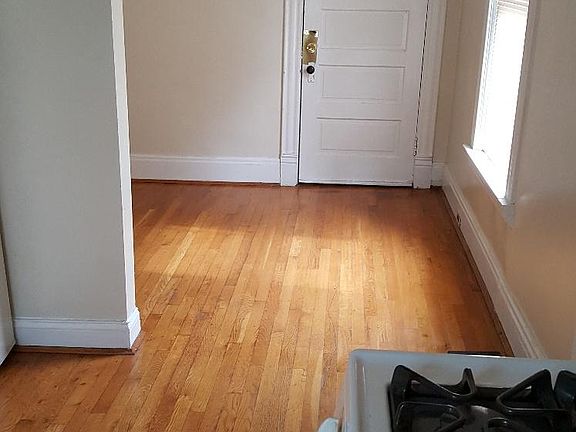 Kitchen with view to living room