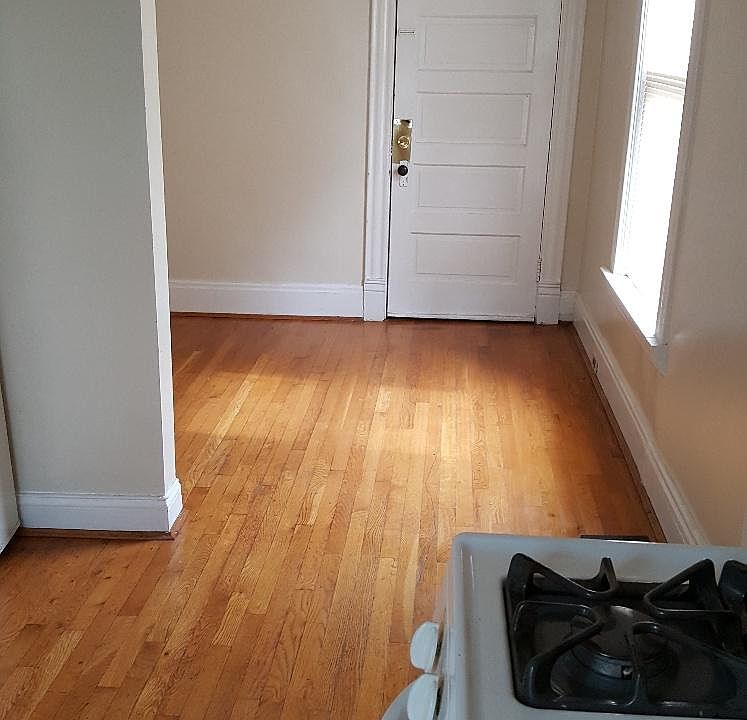 Kitchen with view to living room