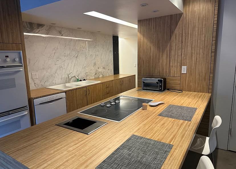 $400 fee--all utilities included for a total of $2200 a month. Property is being rented fully furnished.