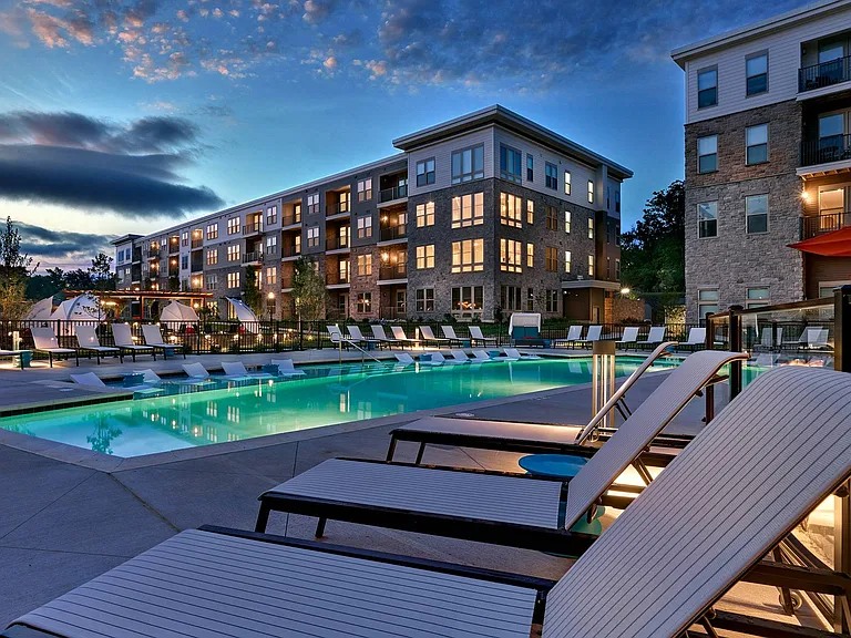 Pool at Dusk