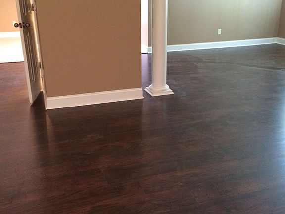 Wood floor replaces carpet