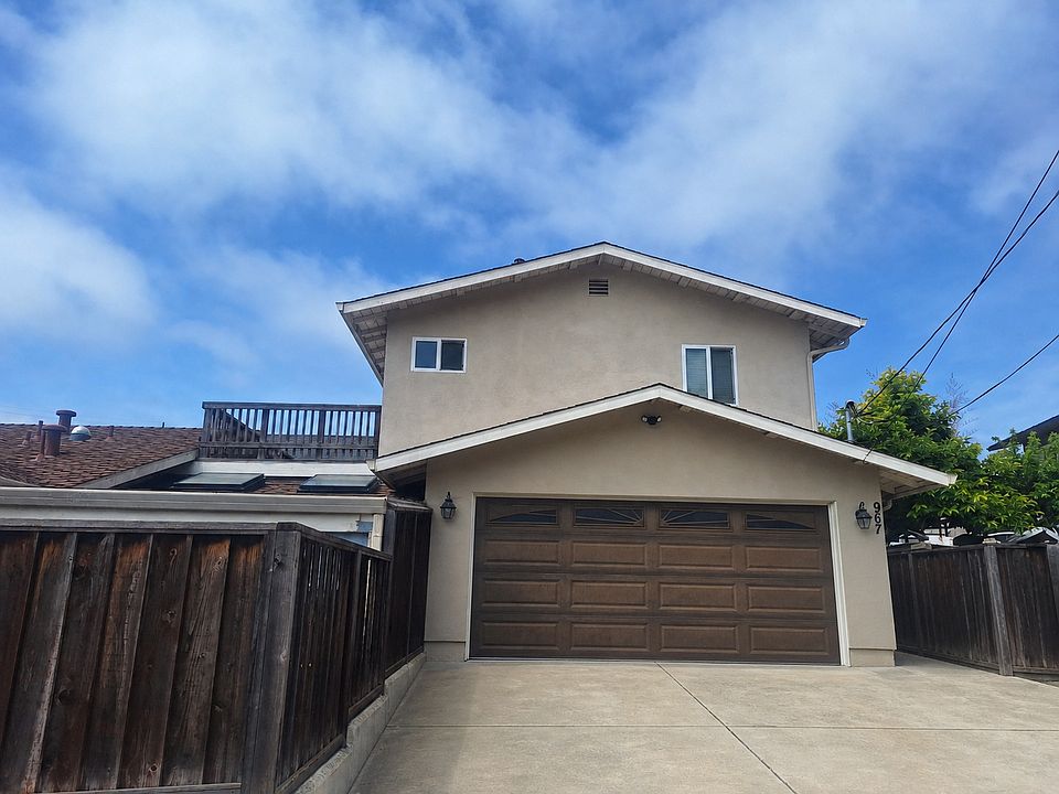 Your home above it all _ a private second-floor ADU perched above the garage with its own deck in one of Santa Cruz's most desirable neighborhoods