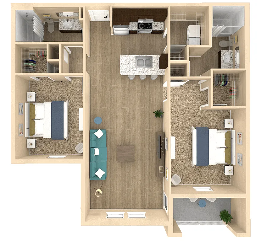 Floor plan Mirage