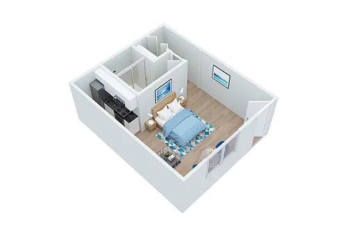 Floor plan Captain