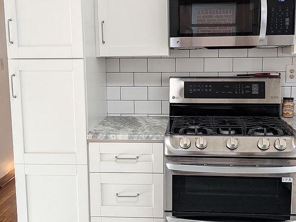 New stove and microwave