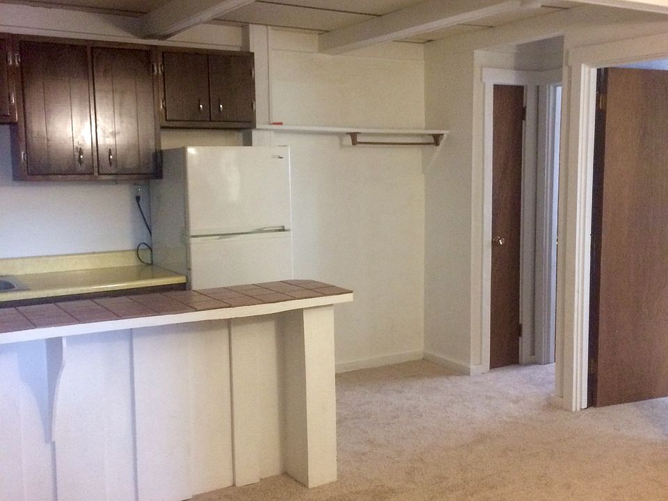 Kitchen and living area