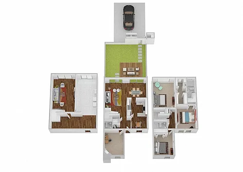 Floor plan Monticello I & II