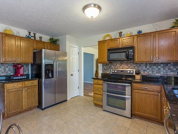 Plenty of counter space in this updated kitchen!